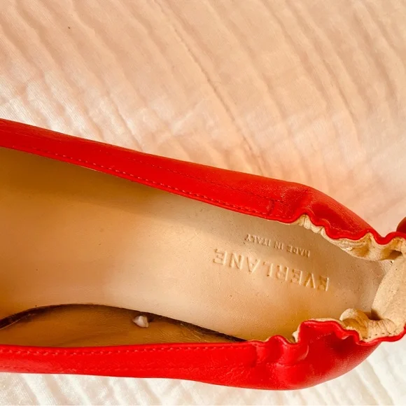 Everlane Women's Orange Heels - Picture 5 of 12
